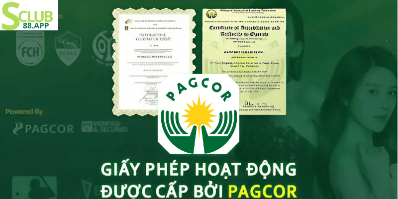 Giấy phép và độ uy tín của Sclub88