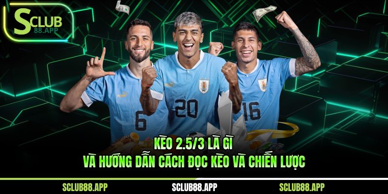 kèo 2.5/3 là gì